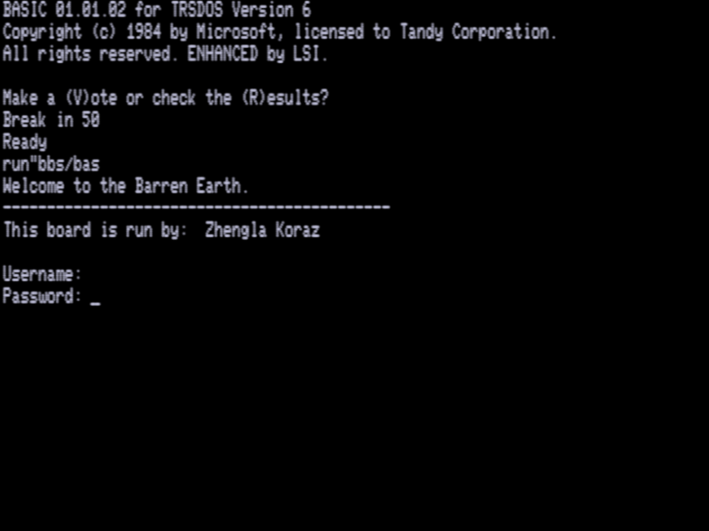 Screen shot